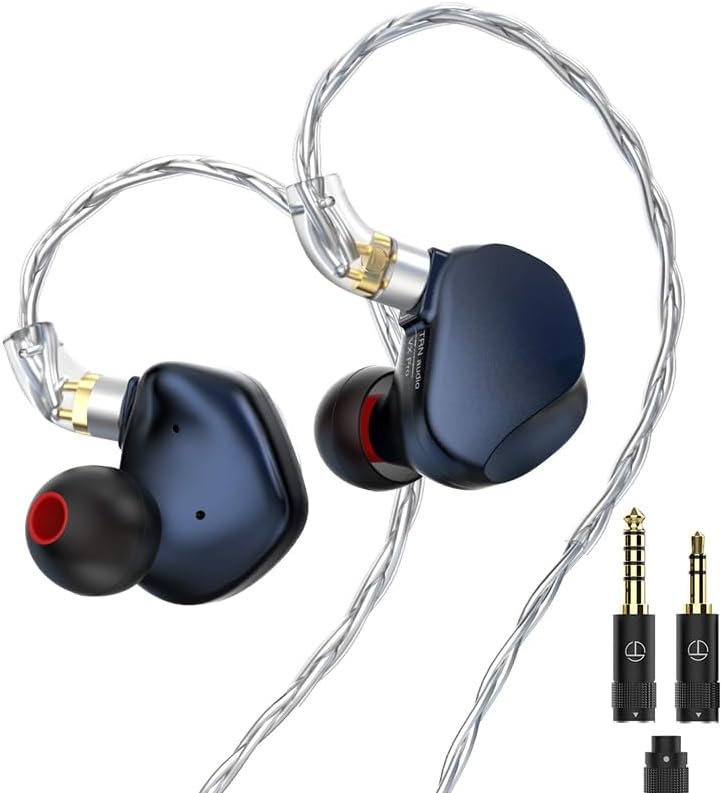 FEDAI TRN VX Pro インイヤーイヤホン、9ハイブリッドドライバーフラッグシップインイヤーモニター、2ピン取り外し可能な