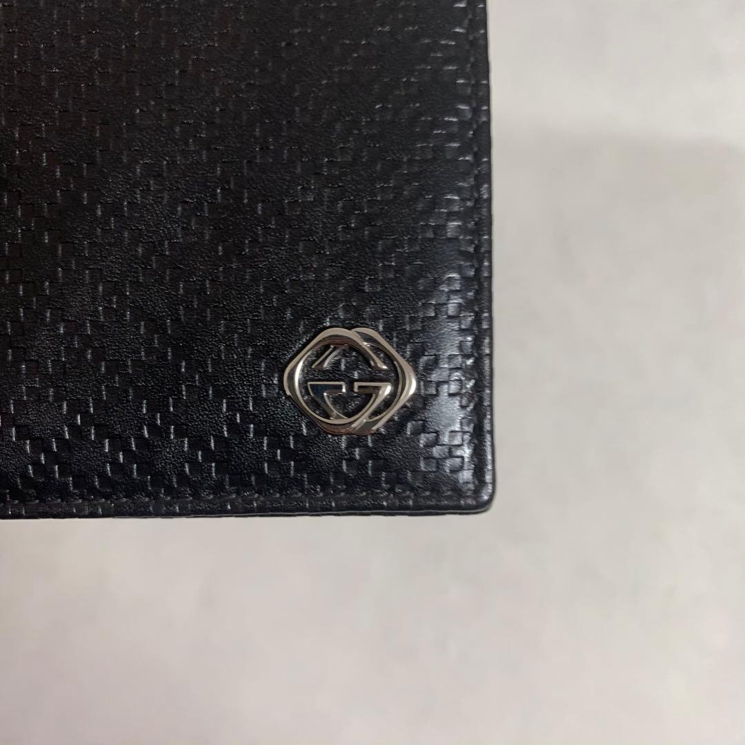 GUCCI グッチ 二つ折り財布 インターロッキング ディアマンテ ブラック 🎏 GUCCI グッチ インターロッキングG Wホック財布 ブラック レザー 598167【430】 の購入なら「質」の大黒屋（公式）