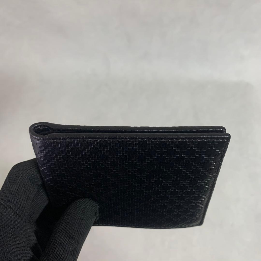 GUCCI グッチ 二つ折り財布 インターロッキング ディアマンテ ブラック 🎏 GUCCI グッチ Wホック 二つ折り財布 コンパクトウォレット ホースビット レザー ブラック ゴールド金具 035・0959・1836・0 | 財布  | Brand Boutique SiSSY.Japon｜シシィ・ジャポン ,国立,買取強化中